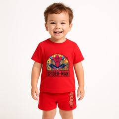 Boys red Spider-Man 2 pc