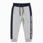 Boys printed side stripe trouser