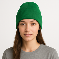 Mens green cap