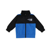 Boys blue and black upper