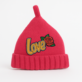 Shocking pink love cap