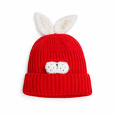 Red rabbit cap
