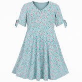 Girls floral print chiffon top