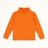 Orange basic high neck