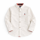 Boys White CASUAL SHIRT
