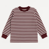 Maroon and white lining sweatshirt (Last Chance)