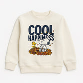 Girls skin cool happens print sweatshirt (Last Chance)