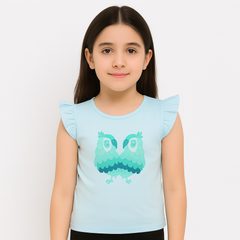 Girls 3d parrot T-Shirt
