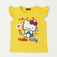 Girls yellow hello Kitty T-shirt