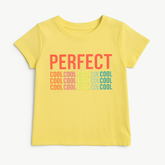 Girls yellow perfect T-Shirt