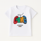 Boys White Game T-Shirt