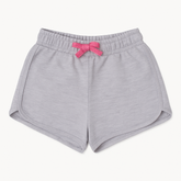 Girls gray basic shorts