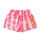 Pink TYE N DYE short