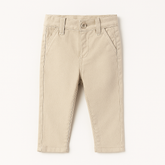 Boys off white cotton pant