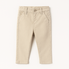Boys off white cotton pant