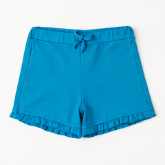 Girls blue frill short