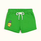 GIRLS GREEN PINEAPPLE SHORT