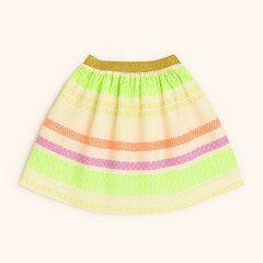 Girls multi lining skirt