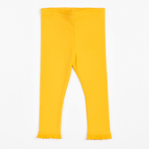 Girls yellow frill tights