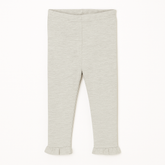 Girls gray frill tights