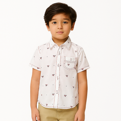 Boys wheel casual shirt