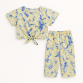 Girls yellow pollen skate fish suit