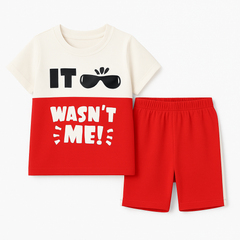 Boys red it wasn’t me 2pc (Summer)