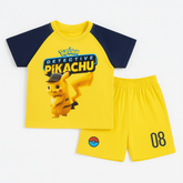 Boys yellow pikachu 2 pc