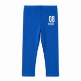 Girls blue double shade 08 trouser