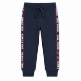 Girls blue girl power trouser