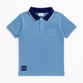 Boys blue polo T-Shirt