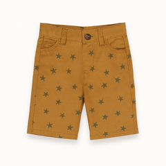 Boys star denim shorts