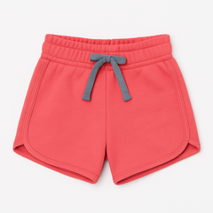 Girls pink blended shorts