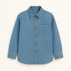 Boys denim casual shirt