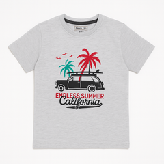 Boys gray California T-shirt