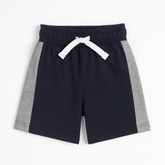 Boys blue and gray shorts