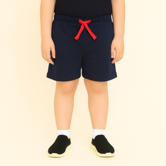 Girls blue basic shorts