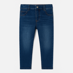 Boys navy blue denim pant