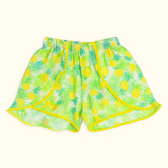 Girls pineapple shorts
