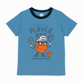 Boys blue player football T-shirt