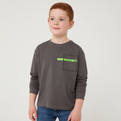 Boys gray champion T-shirt