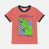 Boys brown Dino T-Shirt