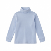 Cloud blue high neck