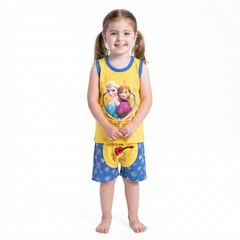Girls yellow frozen 2 pc