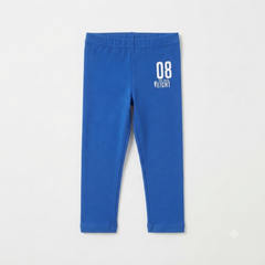 Girls blue double shade 08 trouser