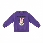 Girls purple mickey mouse sweatshirt