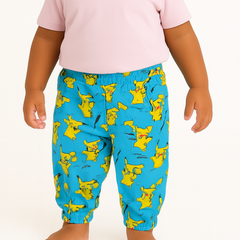 Girls blue pikachu tights