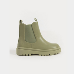 Mint green long shoes/