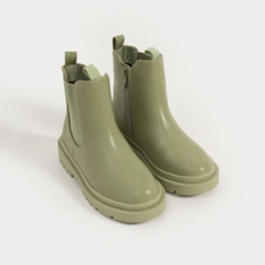 Mint green long shoes/