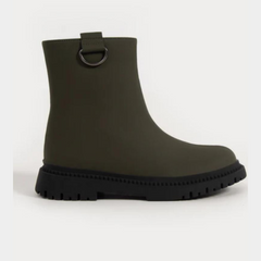 Commando faux leather boots/